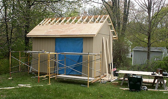 Кровля из фанеры
